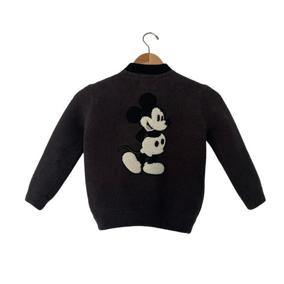 Barefoot Dreams CozyChic Disney Classic Mickey Mouse Varsity Jacket - Picture 7 of 11